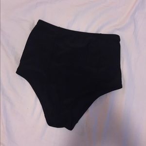 High waisted bathing suit bottom